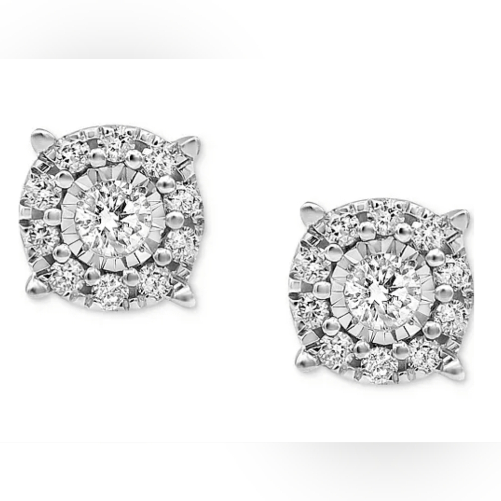 Diamond Stud Earrings